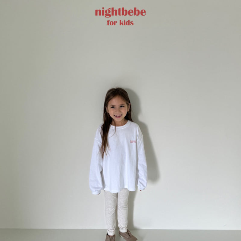 Night Bebe - Korean Children Fashion - #stylishchildhood - Named Tee - 5