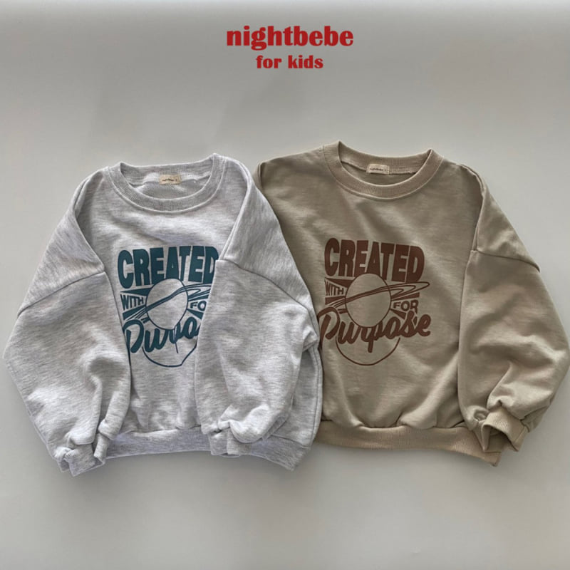 Night Bebe - Korean Children Fashion - #todddlerfashion - Created Sweatshirts