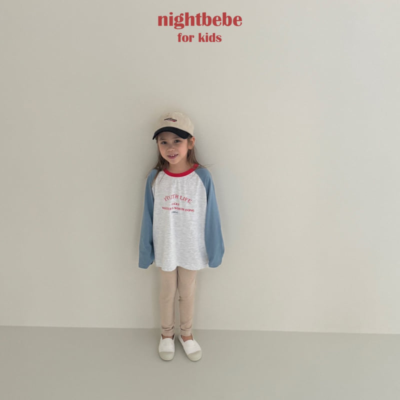 Night Bebe - Korean Children Fashion - #toddlerclothing - Lucky Raglan Tee - 7