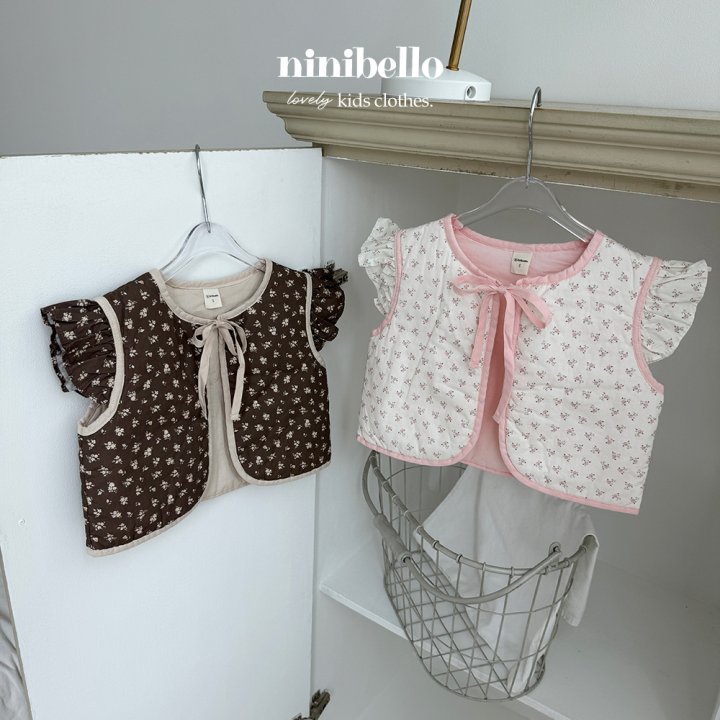 Ninibello - Korean Children Fashion - #Kfashion4kids - Laurant Frill Vest