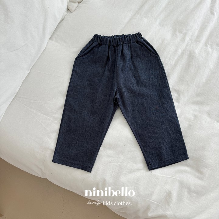 Ninibello - Korean Children Fashion - #Kfashion4kids - Mood Denim Slacks - 8