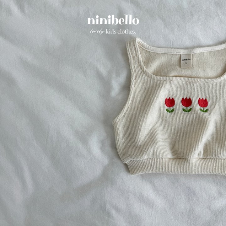 Ninibello - Korean Children Fashion - #Kfashion4kids - Tulip Knit Bustier - 7