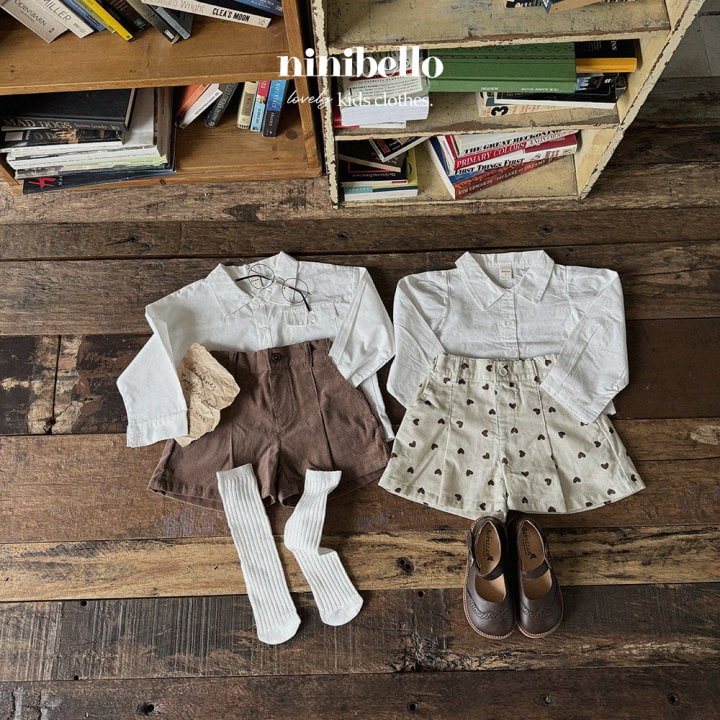 Ninibello - Korean Children Fashion - #Kfashion4kids - Corduroy Half Pants - 12