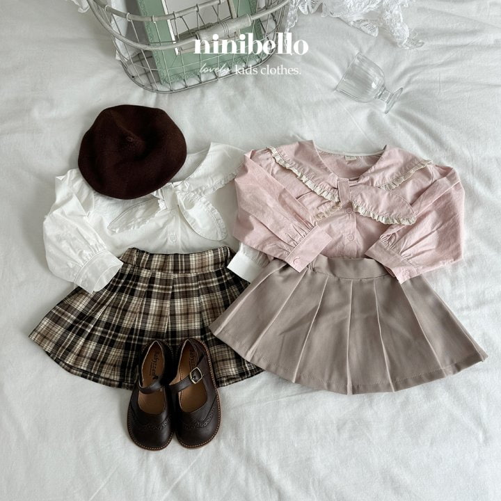 Ninibello - Korean Children Fashion - #Kfashion4kids - Autumn Pleats Skirt - 8