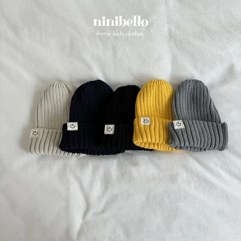 Ninibello - Korean Children Fashion - #childofig - Smile Beanie - 2