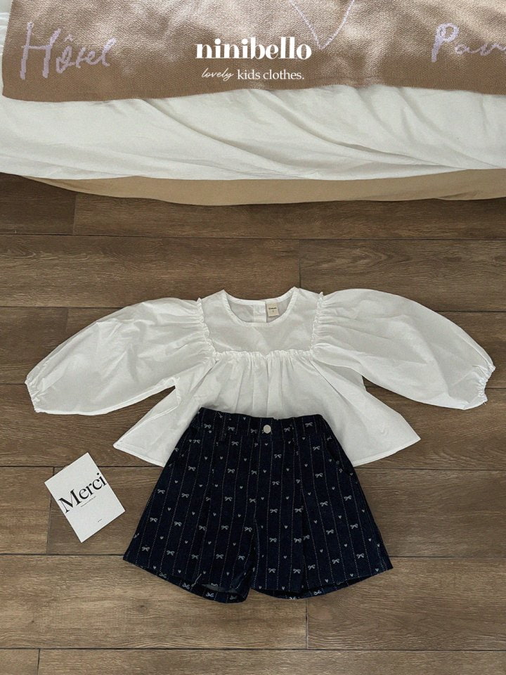 Ninibello - Korean Children Fashion - #childofig - Mellow Puff Blouse - 8