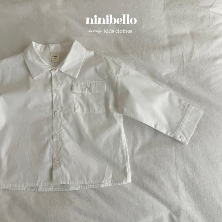 Ninibello - Korean Children Fashion - #childrensboutique - Maison Pocket Shirts - 5