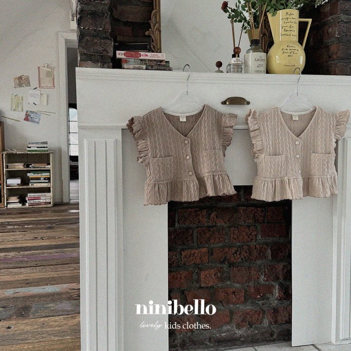 Ninibello - Korean Children Fashion - #childrensboutique - Forest Knit Vest