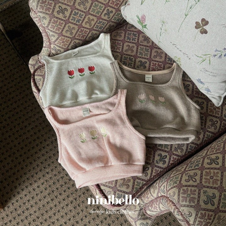 Ninibello - Korean Children Fashion - #designkidswear - Tulip Knit Bustier