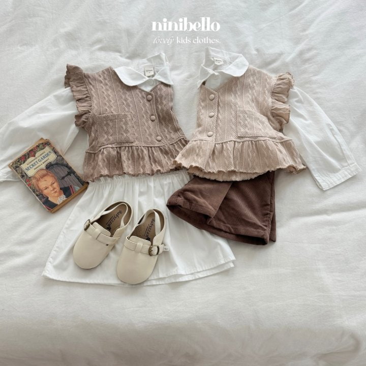 Ninibello - Korean Children Fashion - #designkidswear - Corduroy Half Pants - 6