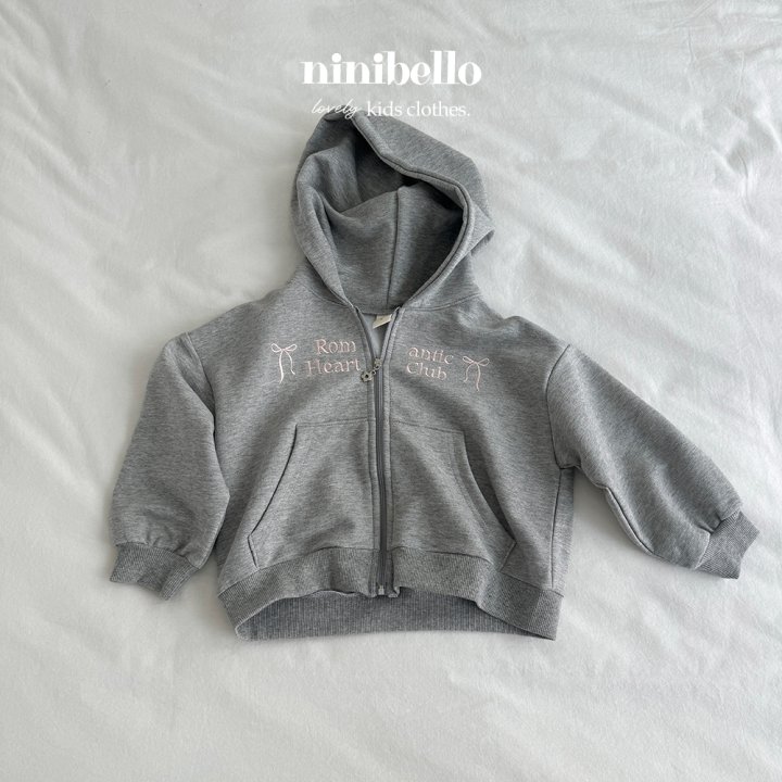 Ninibello - Korean Children Fashion - #designkidswear - Lumi Ribbon Hood Zip-up - 3