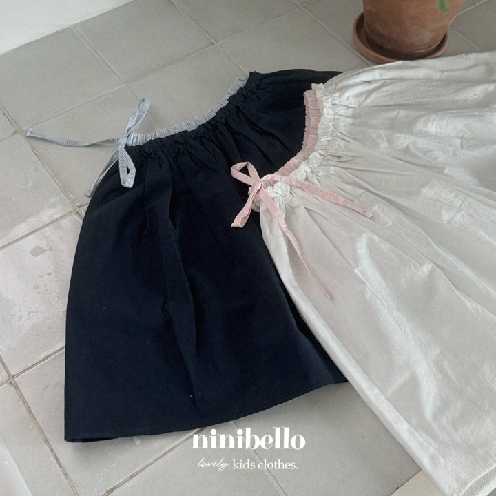 Ninibello - Korean Children Fashion - #designkidswear - Mori Long Cha Skirt