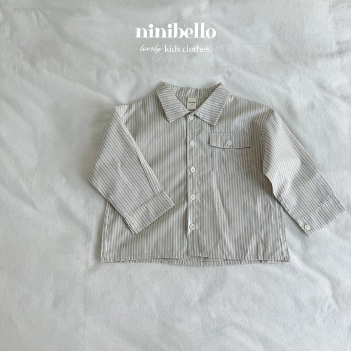 Ninibello - Korean Children Fashion - #discoveringself - Maison Pocket Shirts - 7