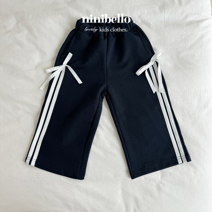 Ninibello - Korean Children Fashion - #discoveringself - Lumi Ribbon Track Pants - 12