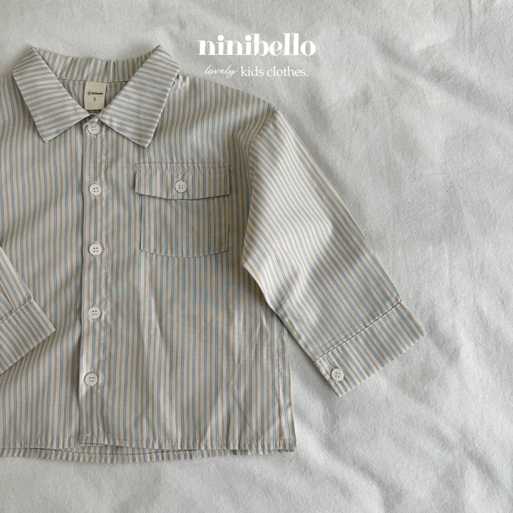 Ninibello - Korean Children Fashion - #fashionkids - Maison Pocket Shirts - 8