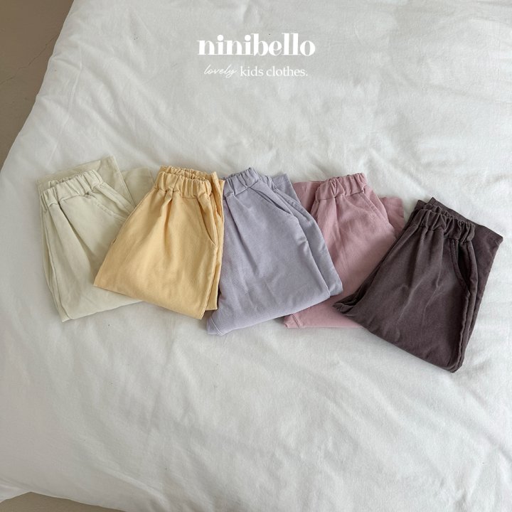 Ninibello - Korean Children Fashion - #fashionkids - Mood Corduroy Slacks