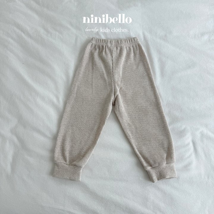 Ninibello - Korean Children Fashion - #fashionkids - Damdam Waffle Pants - 5