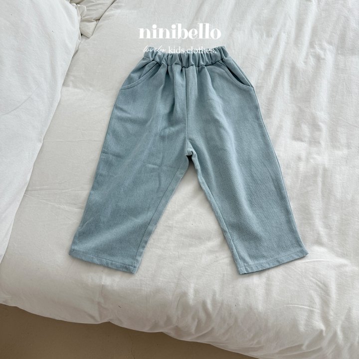 Ninibello - Korean Children Fashion - #discoveringself - Mood Denim Slacks - 4