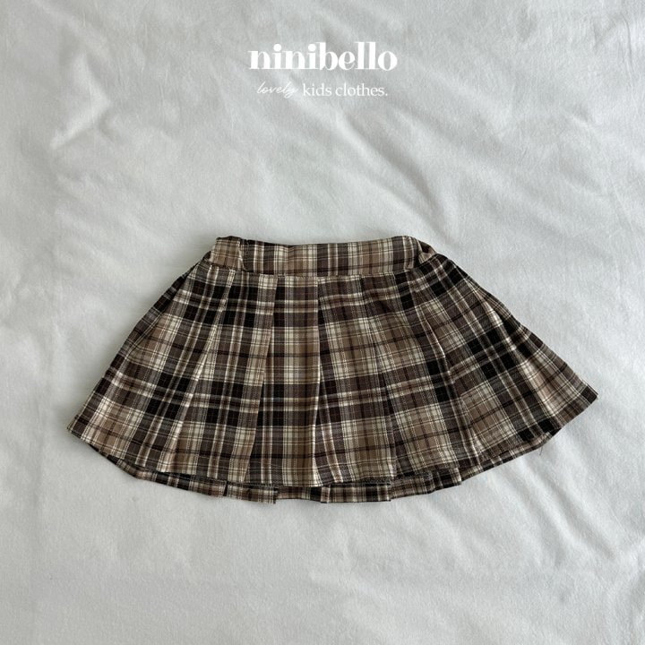 Ninibello - Korean Children Fashion - #discoveringself - Autumn Pleats Skirt - 4