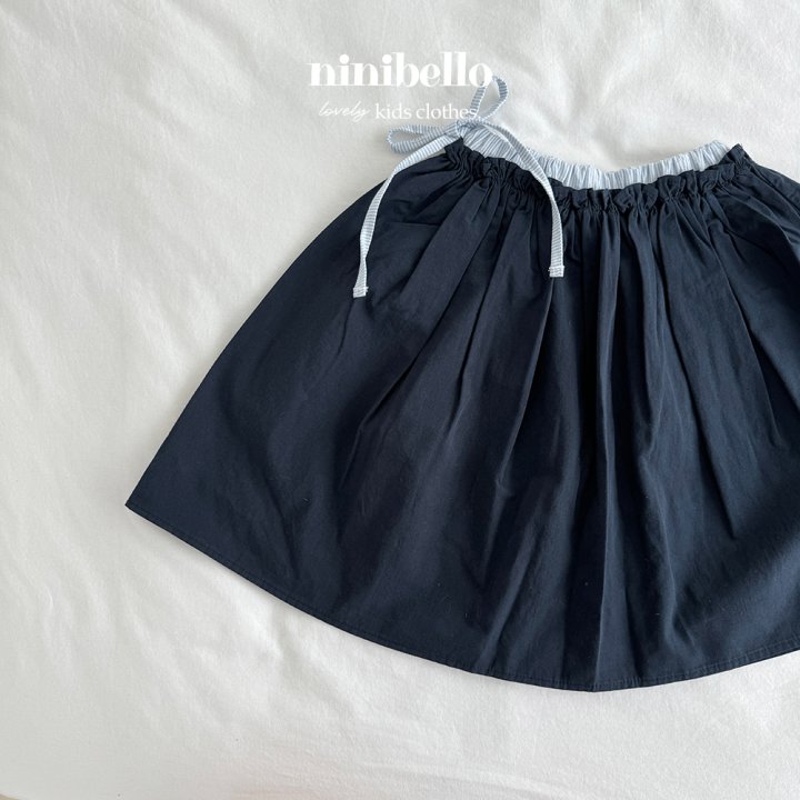 Ninibello - Korean Children Fashion - #fashionkids - Mori Long Cha Skirt - 3