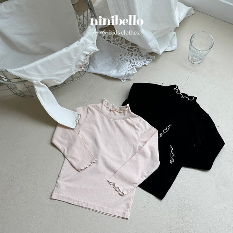 Ninibello - Korean Children Fashion - #fashionkids - Nana Turtleneck Tee - 2