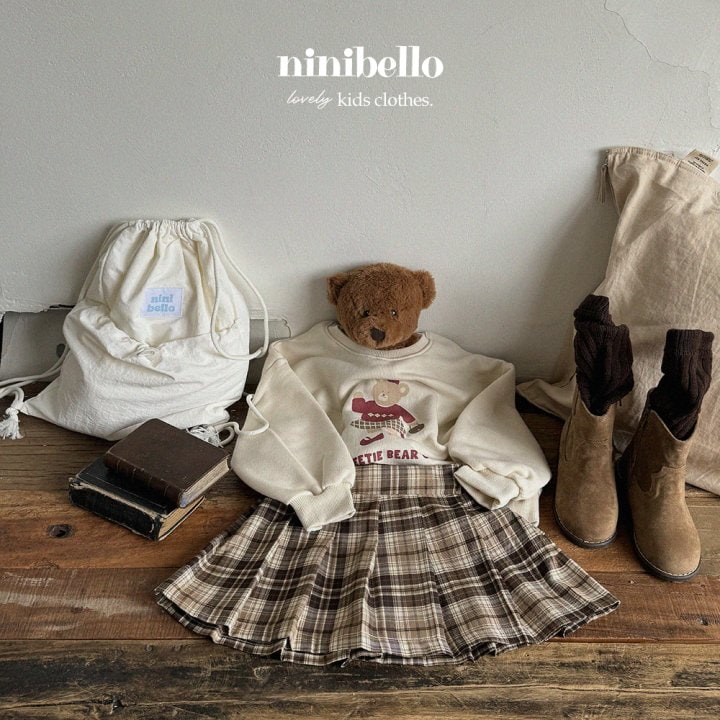 Ninibello - Korean Children Fashion - #kidsshorts - Autumn Bear Sweatshirts - 11