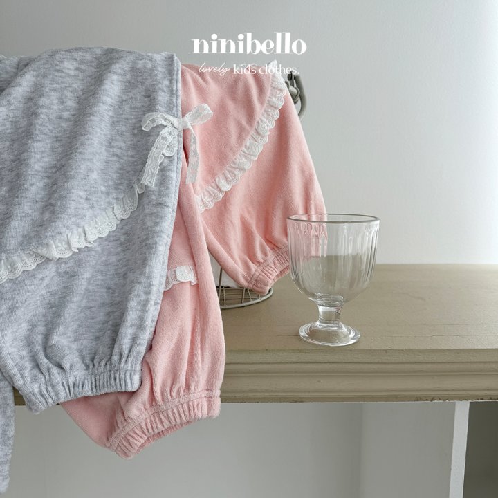 Ninibello - Korean Children Fashion - #kidsshorts - Lace Terry Pants