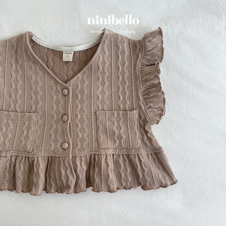 Ninibello - Korean Children Fashion - #kidsstore - Forest Knit Vest - 6