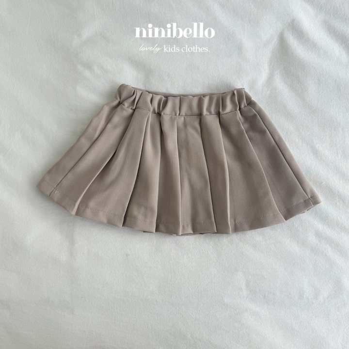 Ninibello - Korean Children Fashion - #kidsstore - Autumn Pleats Skirt - 6