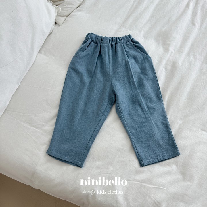 Ninibello - Korean Children Fashion - #kidzfashiontrend - Mood Denim Slacks - 7