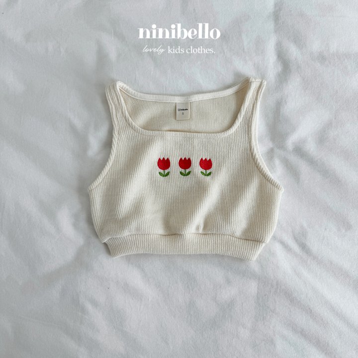 Ninibello - Korean Children Fashion - #kidzfashiontrend - Tulip Knit Bustier - 6