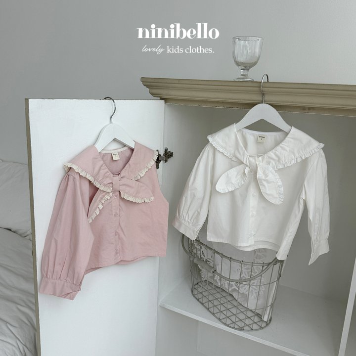 Ninibello - Korean Children Fashion - #littlefashionista - Hana Scarf Blouse