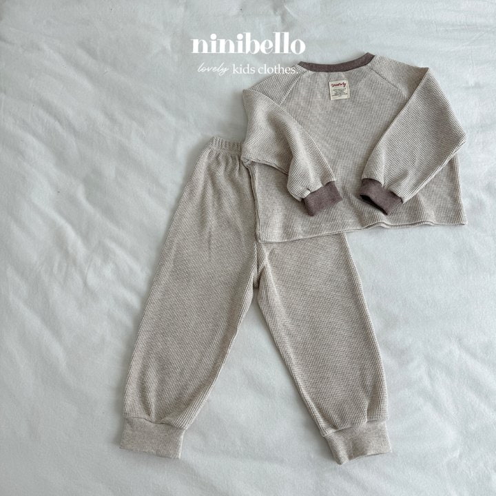 Ninibello - Korean Children Fashion - #littlefashionista - Damdam Waffle Pants - 10