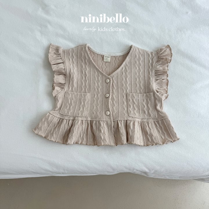 Ninibello - Korean Children Fashion - #littlefashionista - Forest Knit Vest - 9