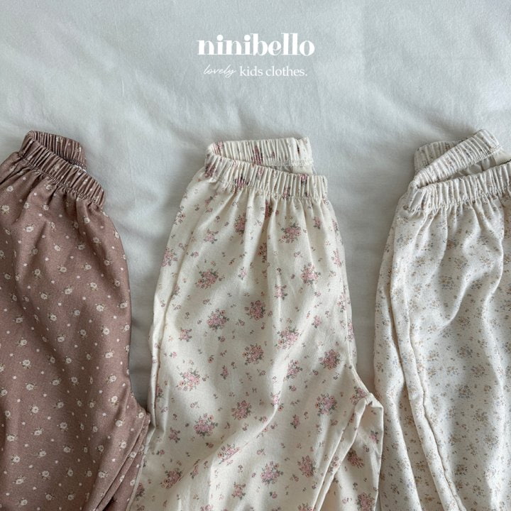 Ninibello - Korean Children Fashion - #littlefashionista - Nini Flower Slacks