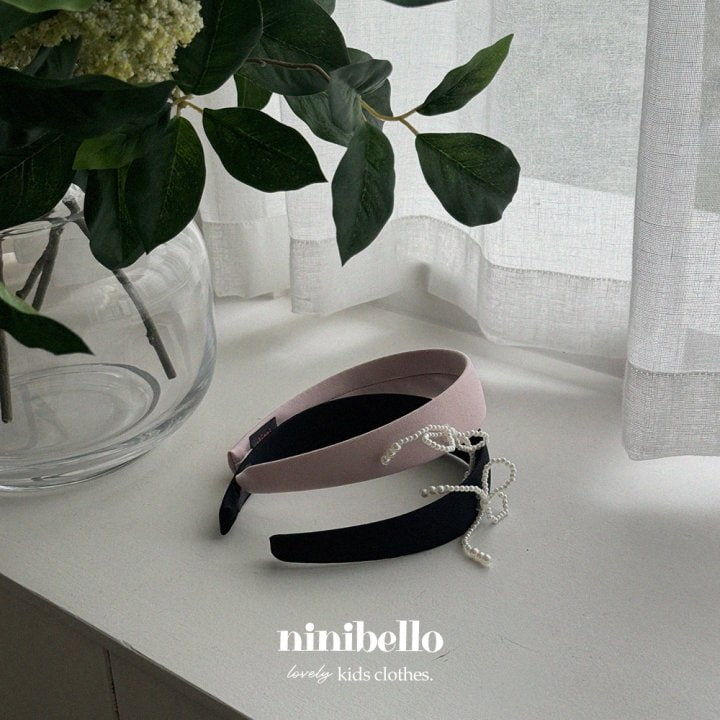 Ninibello - Korean Children Fashion - #littlefashionista - Jane Ribbon Hairband - 3