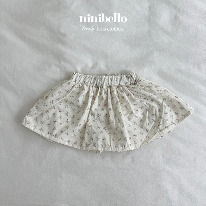 Ninibello - Korean Children Fashion - #magicofchildhood - Laurant Flower Skirt Pants - 11