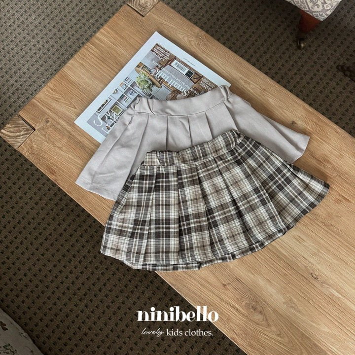 Ninibello - Korean Children Fashion - #magicofchildhood - Autumn Pleats Skirt - 10