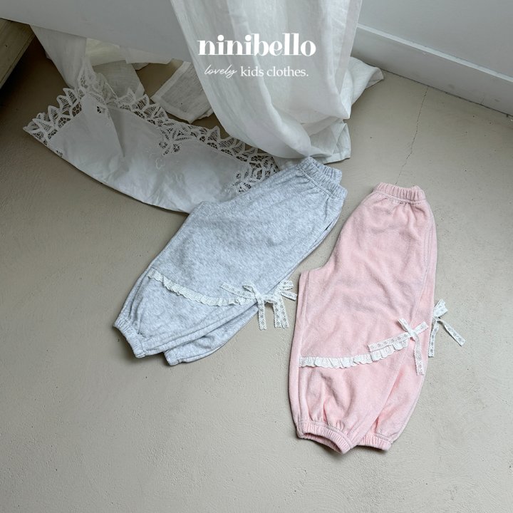 Ninibello - Korean Children Fashion - #magicofchildhood - Lace Terry Pants - 6