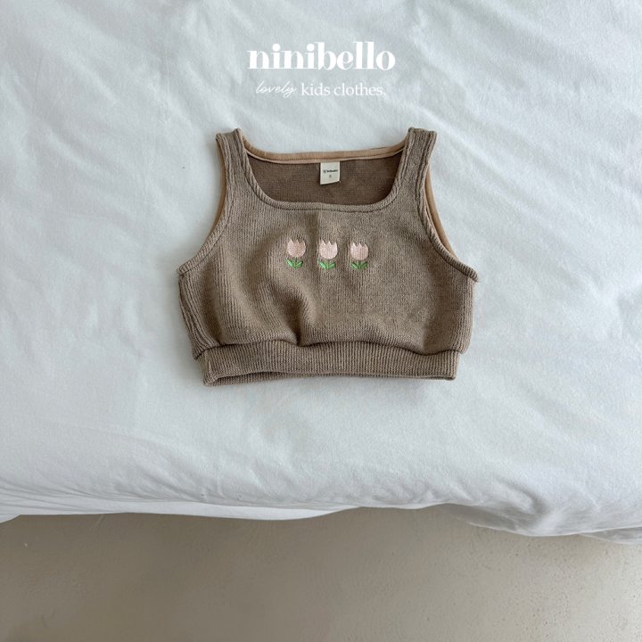 Ninibello - Korean Children Fashion - #minifashionista - Tulip Knit Bustier - 10