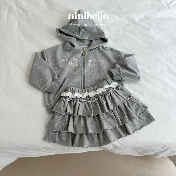 Ninibello - Korean Children Fashion - #minifashionista - Lumi Ribbon Hood Zip-up - 12