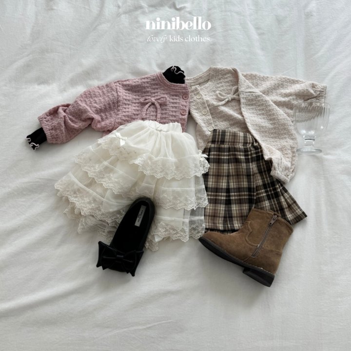 Ninibello - Korean Children Fashion - #minifashionista - Autumn Pleats Skirt - 11