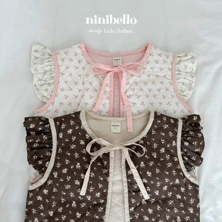 Ninibello - Korean Children Fashion - #prettylittlegirls - Laurant Frill Vest - 5