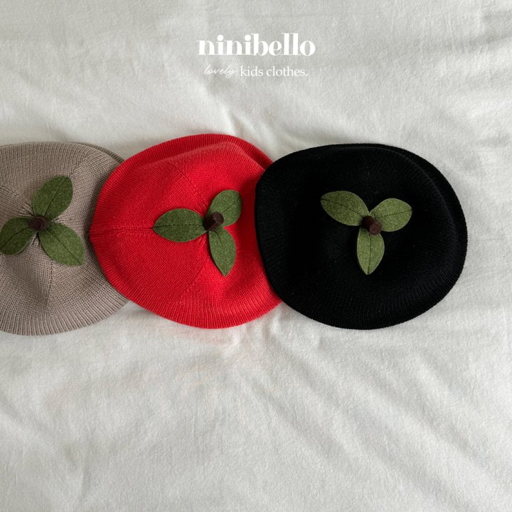 Ninibello - Korean Children Fashion - #prettylittlegirls - Fruit Knit Beret - 3