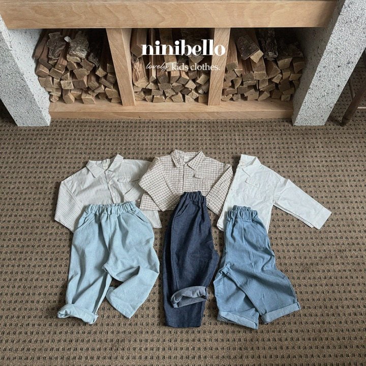 Ninibello - Korean Children Fashion - #prettylittlegirls - Mood Denim Slacks - 12