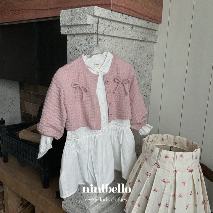 Ninibello - Korean Children Fashion - #prettylittlegirls - Ang Ribbon Cardigan - 8