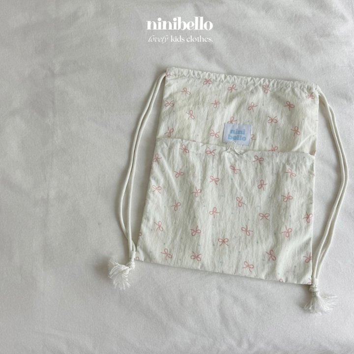 Ninibello - Korean Children Fashion - #stylishchildhood - Lovely String Back Bag - 6