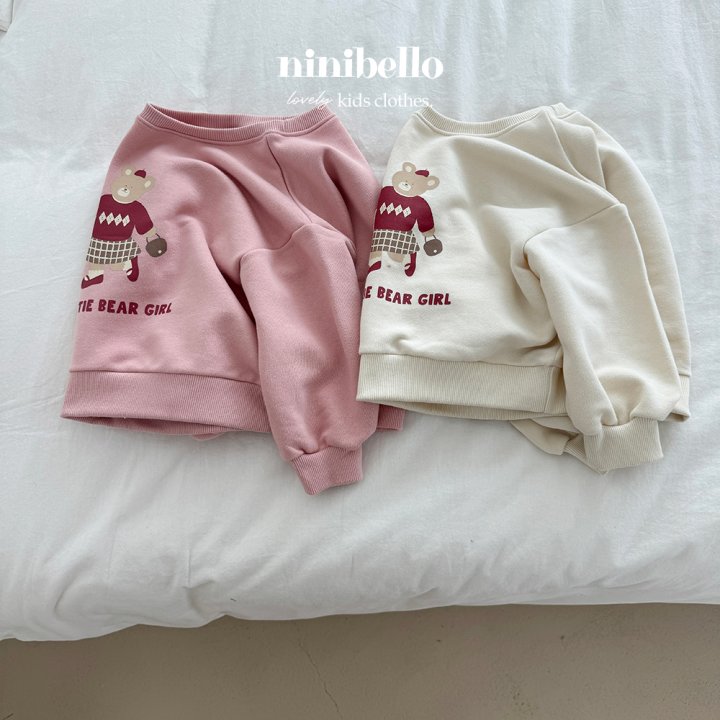 Ninibello - Korean Children Fashion - #stylishchildhood - Autumn Bear Sweatshirts - 5