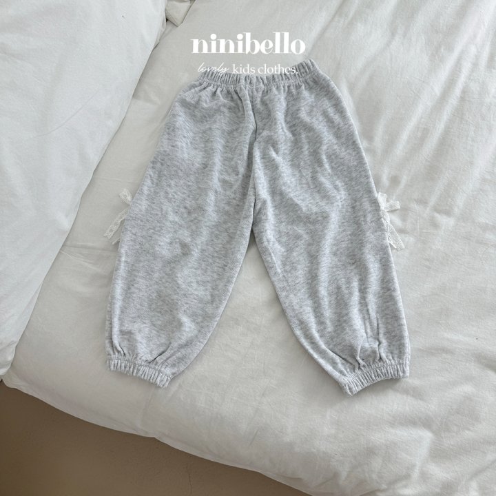 Ninibello - Korean Children Fashion - #stylishchildhood - Lace Terry Pants - 11