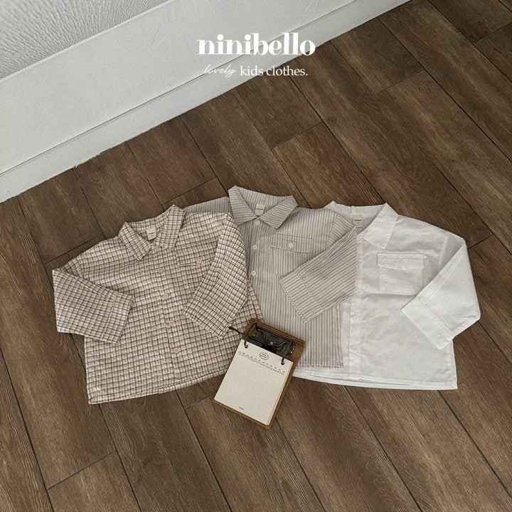 Ninibello - Korean Children Fashion - #todddlerfashion - Maison Pocket Shirts